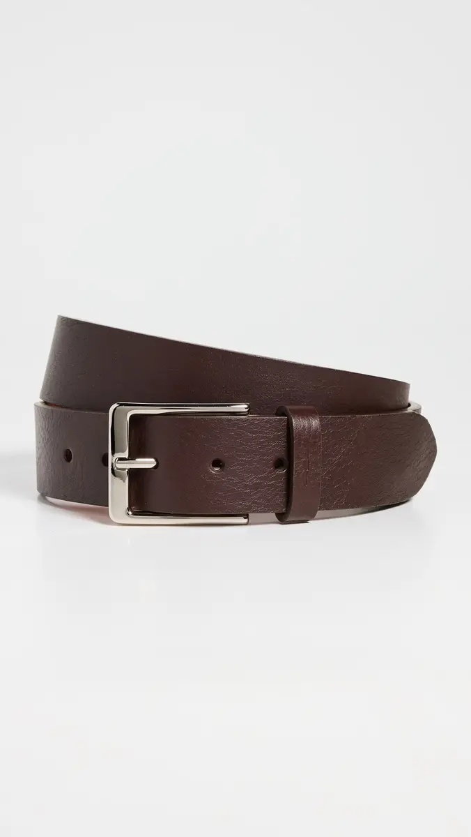 Shinola Lightning Bolt Keeper Leather Belt | Thumbnail 2 Shinola Lightning Bolt Keeper Leather Belt | Thumbnail 2