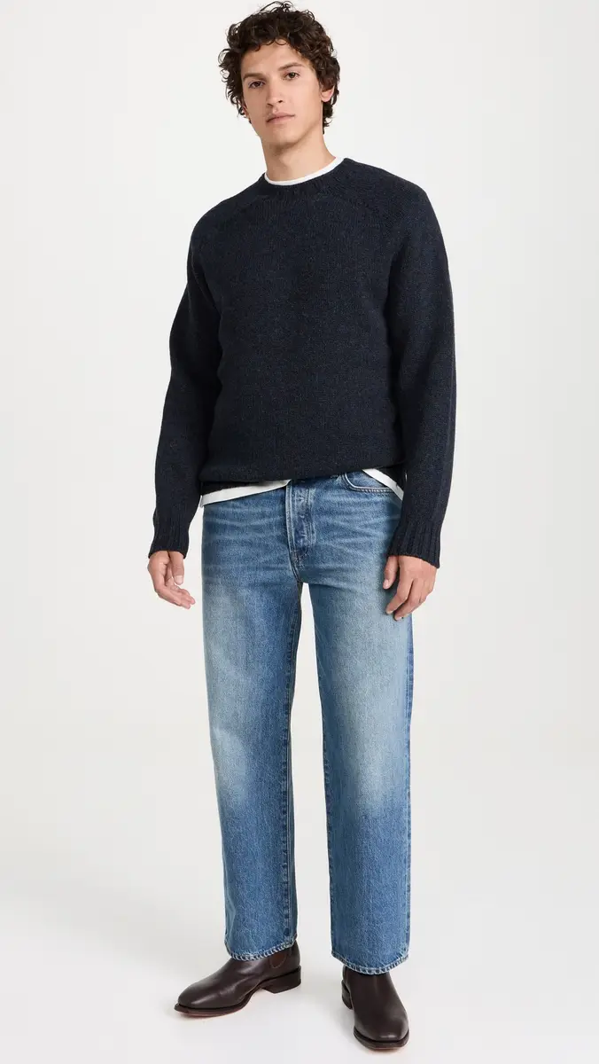 Howlin' Howlin' Boxy Space Knit Crewneck Sweater | Thumbnail 5 Howlin' Howlin' Boxy Space Knit Crewneck Sweater | Thumbnail 5
