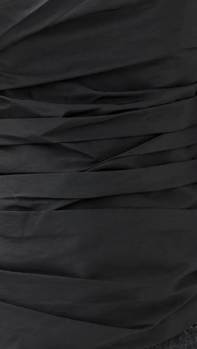SIMKHAI Emerson Ruched Bustier Top Black | Thumbnail 6 SIMKHAI Emerson Ruched Bustier Top Black | Thumbnail 6