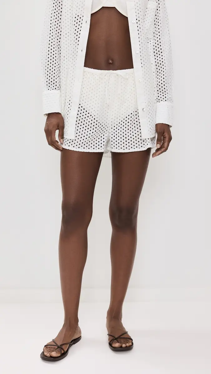 Solid & Striped The Nancy Shorts Brule | Thumbnail 2