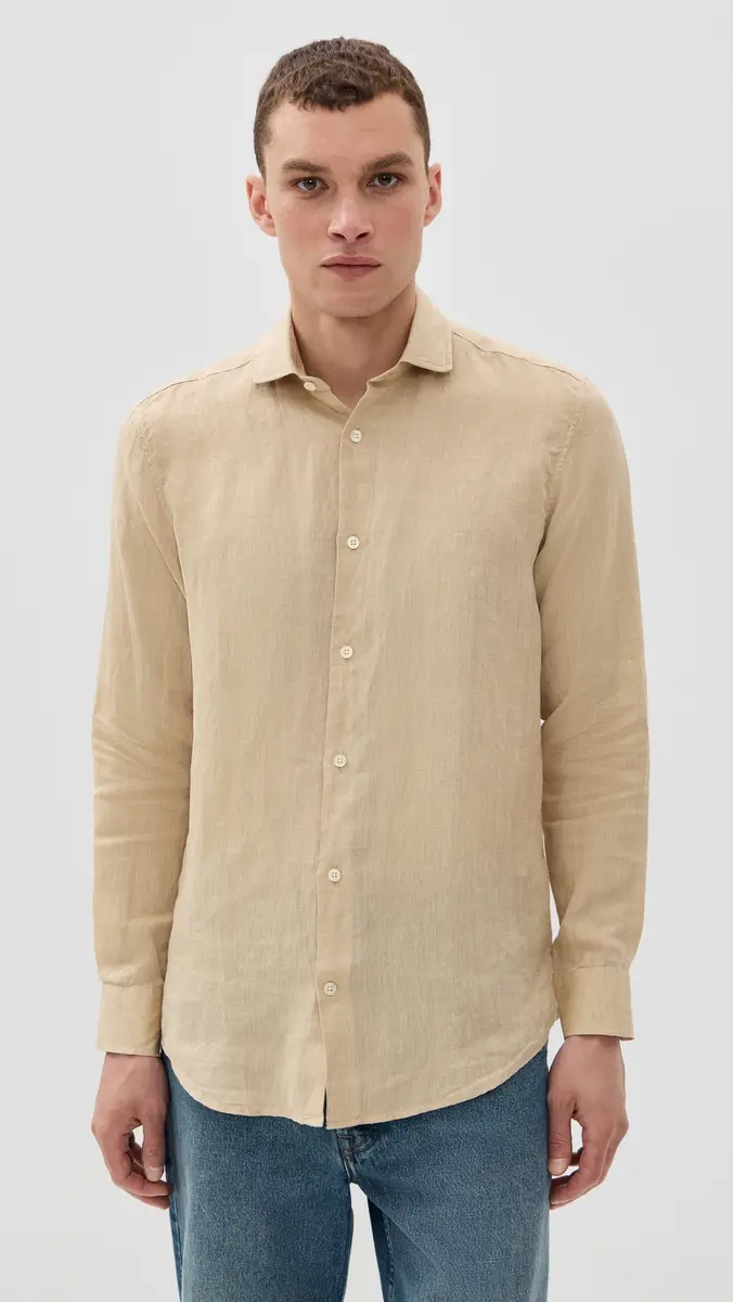 Frescobol Carioca Antonio Linen Shirt | Thumbnail 2 Frescobol Carioca Antonio Linen Shirt | Thumbnail 2