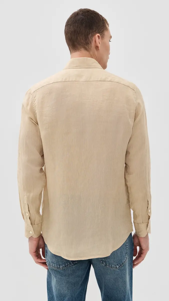 Frescobol Carioca Antonio Linen Shirt | Thumbnail 3 Frescobol Carioca Antonio Linen Shirt | Thumbnail 3