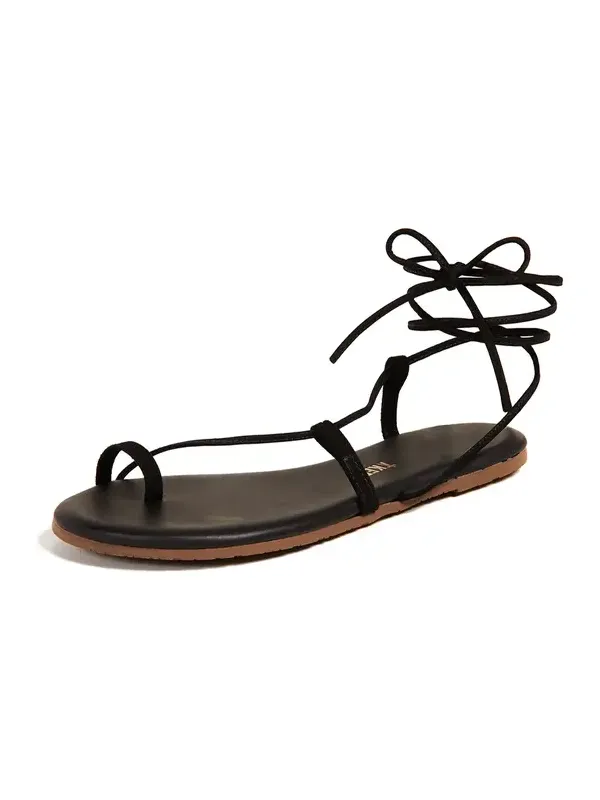 TKEES Jo Lace Up Sandals