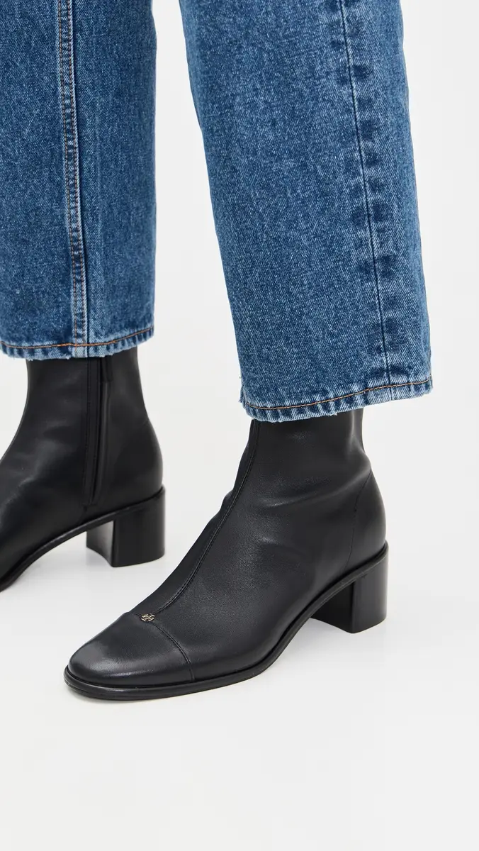 Tory Burch Heel Ankle Boots | Thumbnail 3 Tory Burch Heel Ankle Boots | Thumbnail 3