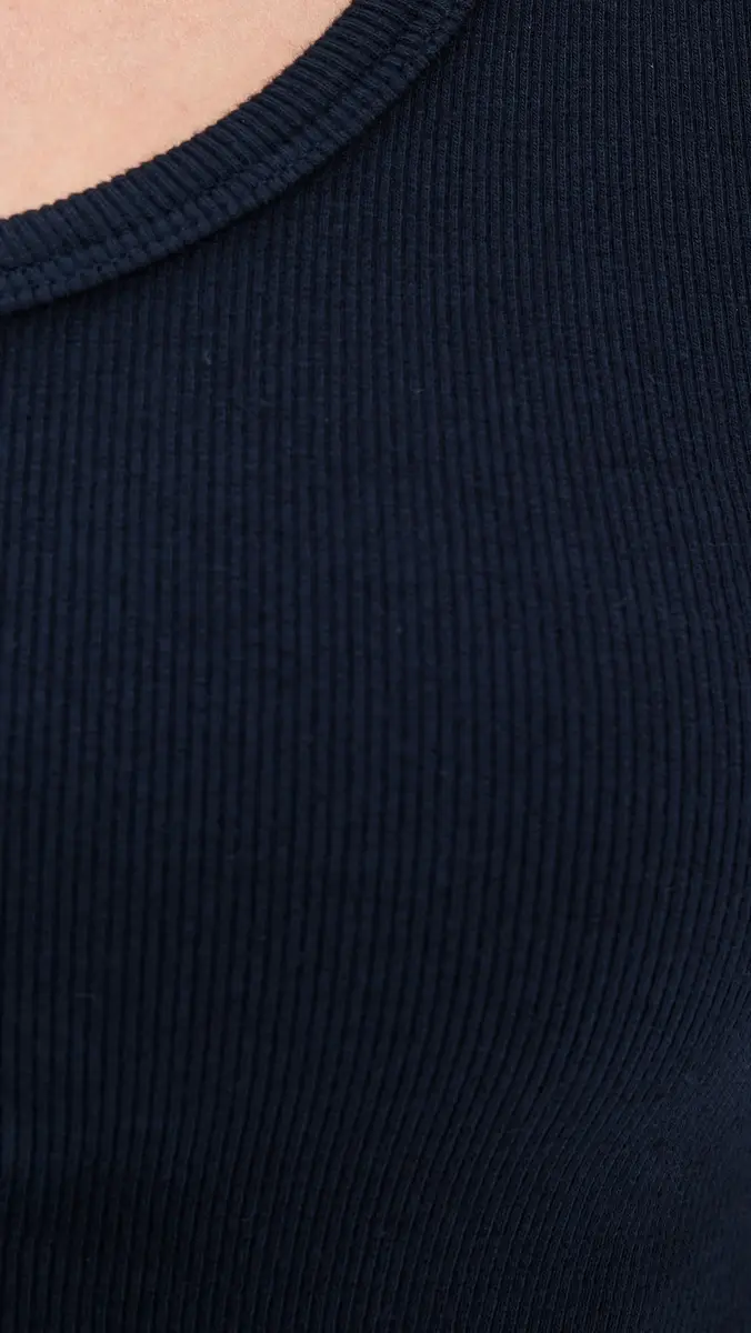 perfectwhitetee Blondie Structured Rib Bra Friendly Tank Navy | Thumbnail 6 perfectwhitetee Blondie Structured Rib Bra Friendly Tank Navy | Thumbnail 6