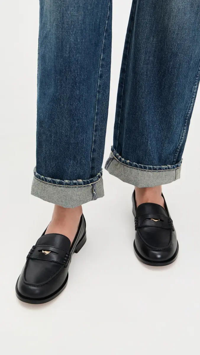 Madewell The Grayson Penny Loafer in Leather True Black | Thumbnail 3 Madewell The Grayson Penny Loafer in Leather True Black | Thumbnail 3