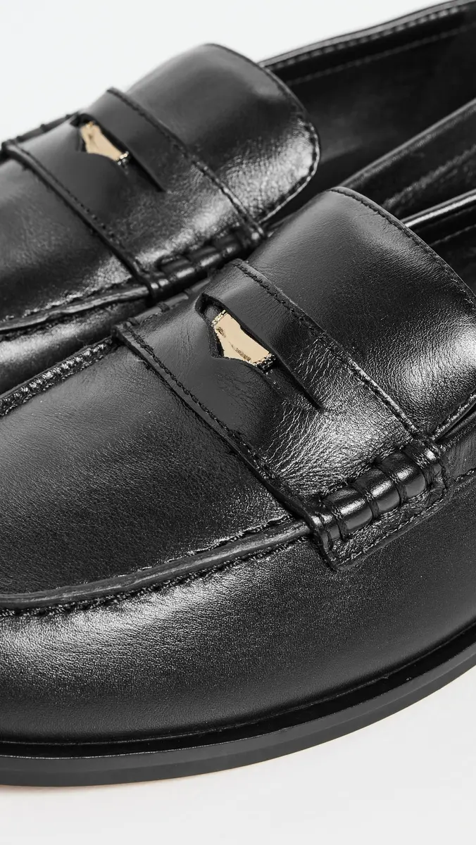 Madewell The Grayson Penny Loafer in Leather True Black | Thumbnail 6 Madewell The Grayson Penny Loafer in Leather True Black | Thumbnail 6