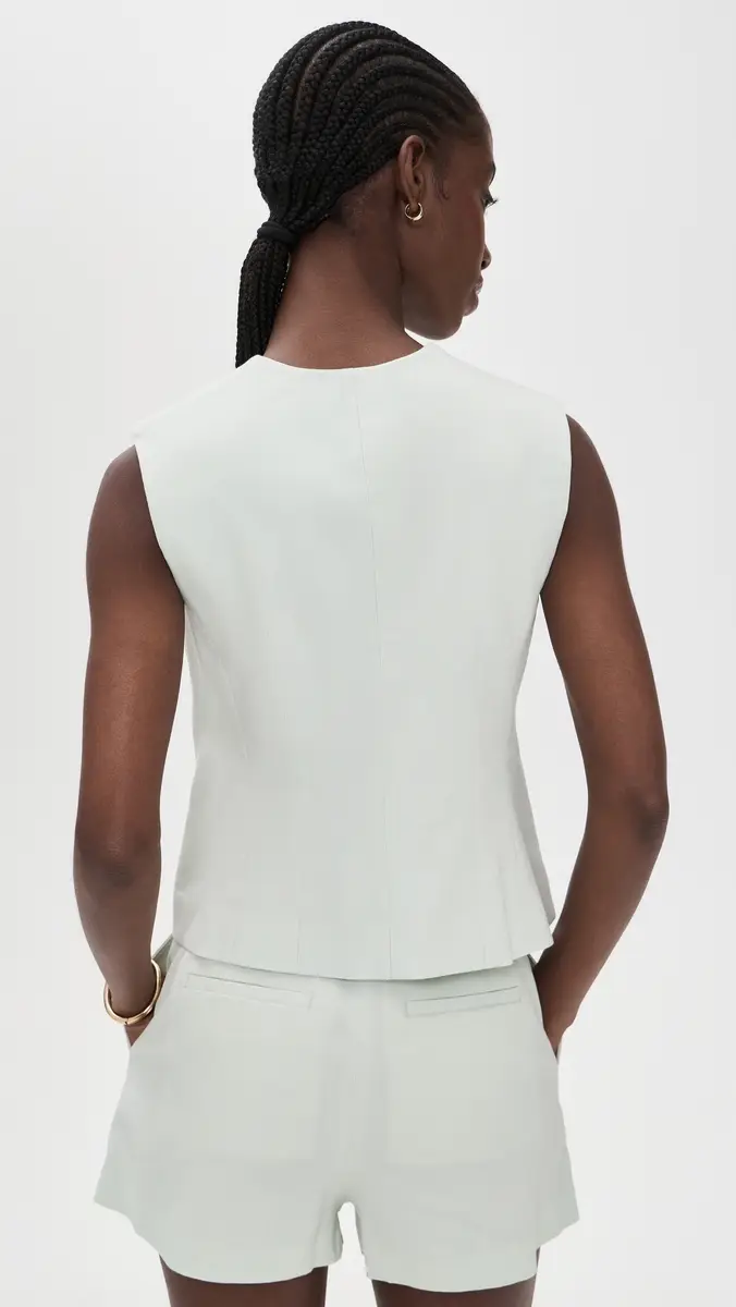 A.L.C. A. L.C. Georgie Vest Pale Mint | Thumbnail 3 A.L.C. A. L.C. Georgie Vest Pale Mint | Thumbnail 3