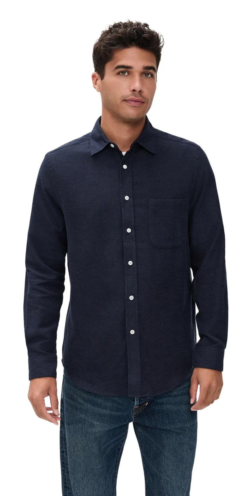 Portuguese Flannel Teca 2.0 Brushed Flannel Button Down Shirt