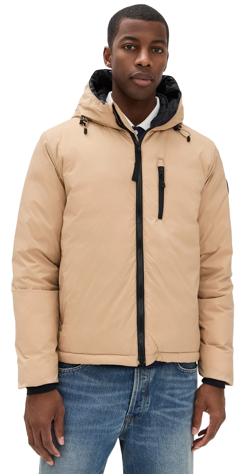 Black Disc Lodge Hoodie Jacket Black Disc Lodge Hoodie Jacket