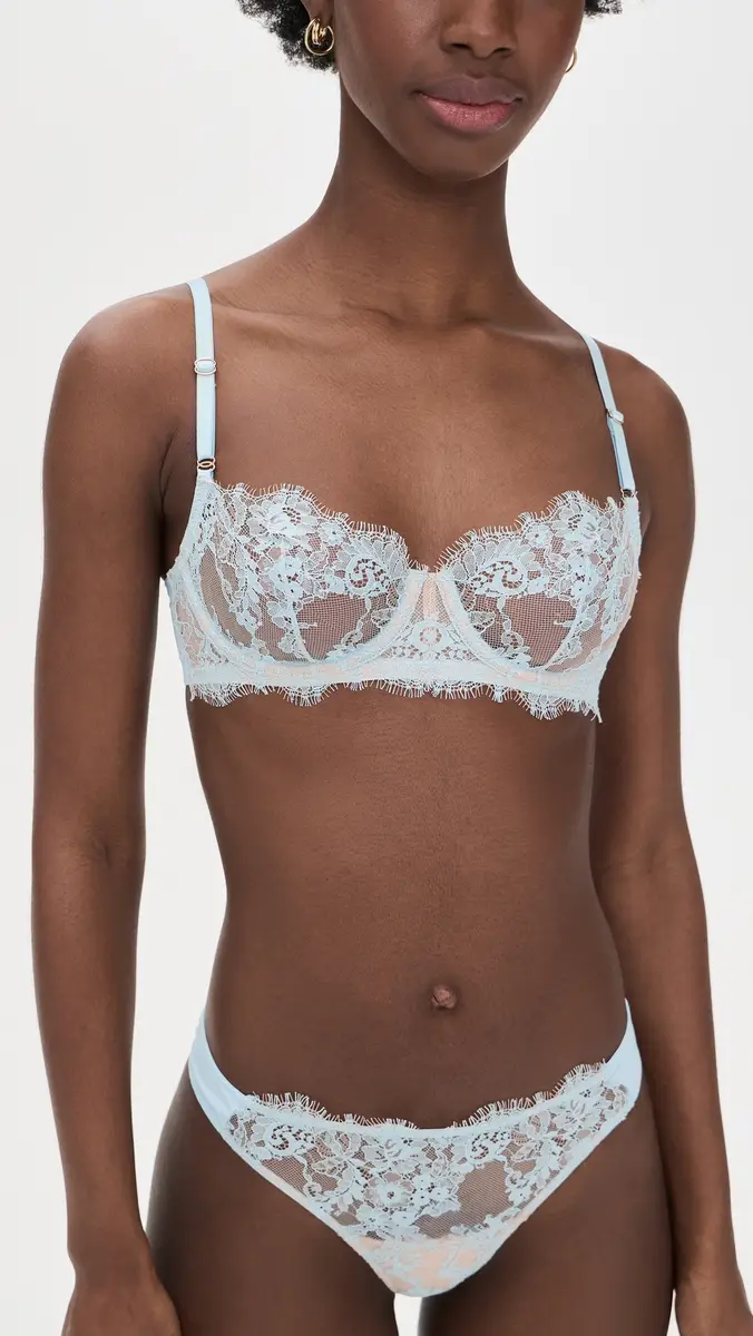 Skarlett Blue Entice Balconette Bra Saltwater/Cashmere | Thumbnail 2