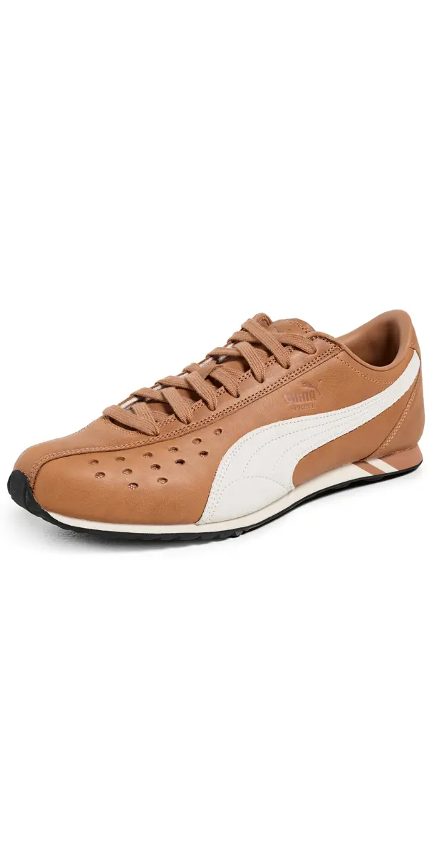 PUMA Sprint Premium Sneakers Caramel Latte/Puma White | Image 1 PUMA Sprint Premium Sneakers Caramel Latte/Puma White | Image 1