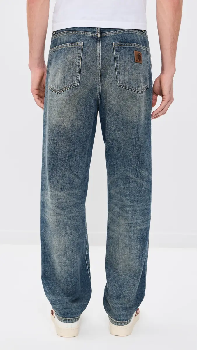 Carhartt WIP Aaron Jeans Blue (Worn Used Wash) | Thumbnail 3 Carhartt WIP Aaron Jeans Blue (Worn Used Wash) | Thumbnail 3