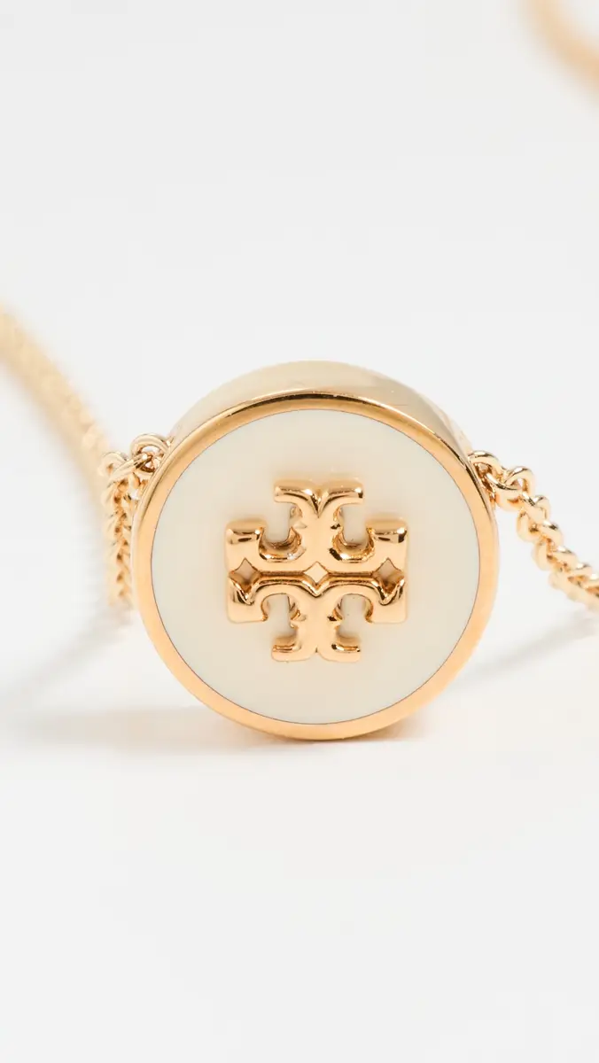 Tory Burch Icon Enamel Pendant Necklace | Thumbnail 5
