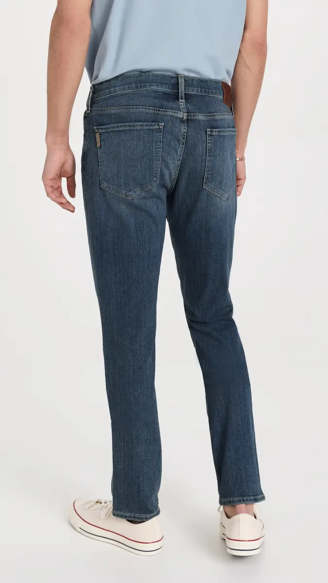 PAIGE Federal Transcend Slim Straight Jeans Birch | Thumbnail 3
