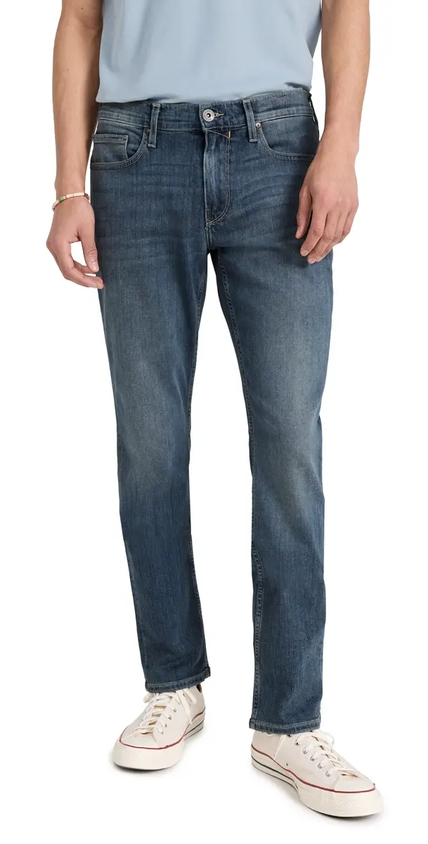 PAIGE Federal Transcend Slim Straight Jeans Birch | Image 1 PAIGE Federal Transcend Slim Straight Jeans Birch | Image 1