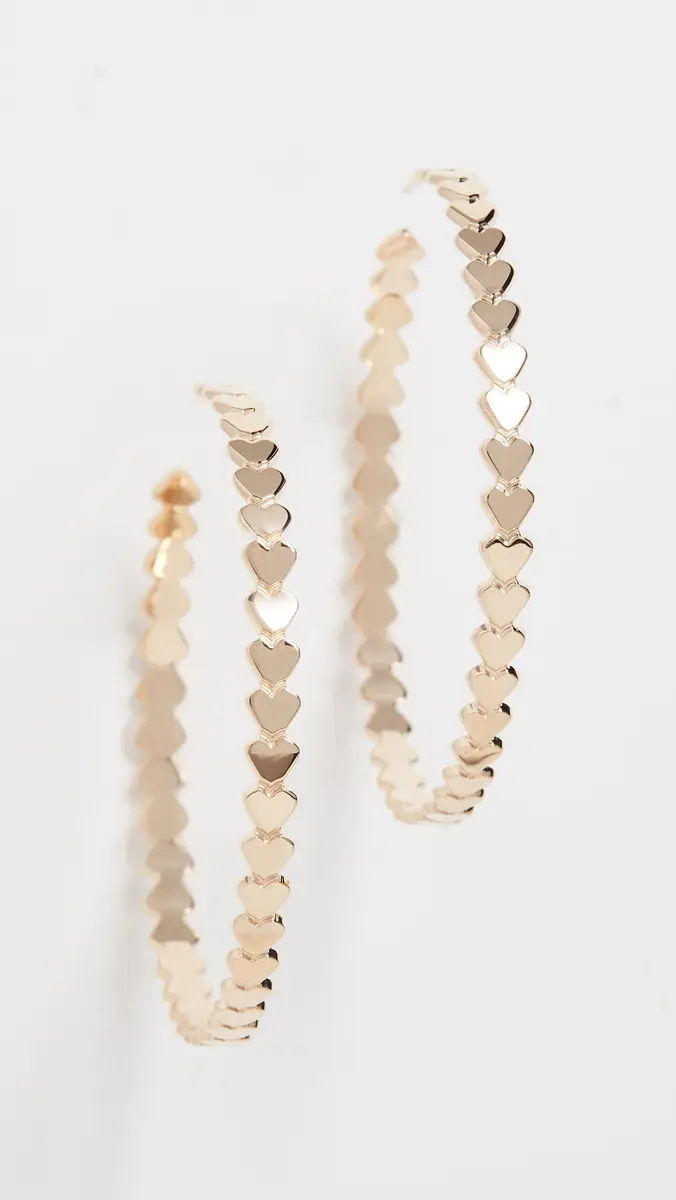 Jennifer Zeuner Jewelry Drea Hoop Earrings | Thumbnail 2 Jennifer Zeuner Jewelry Drea Hoop Earrings | Thumbnail 2