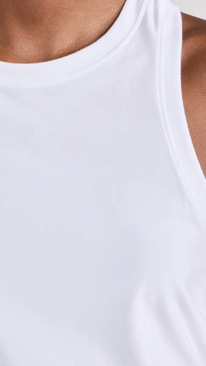 Beyond Yoga Featherweight Your Fit Shirred Tank Cloud White | Thumbnail 6