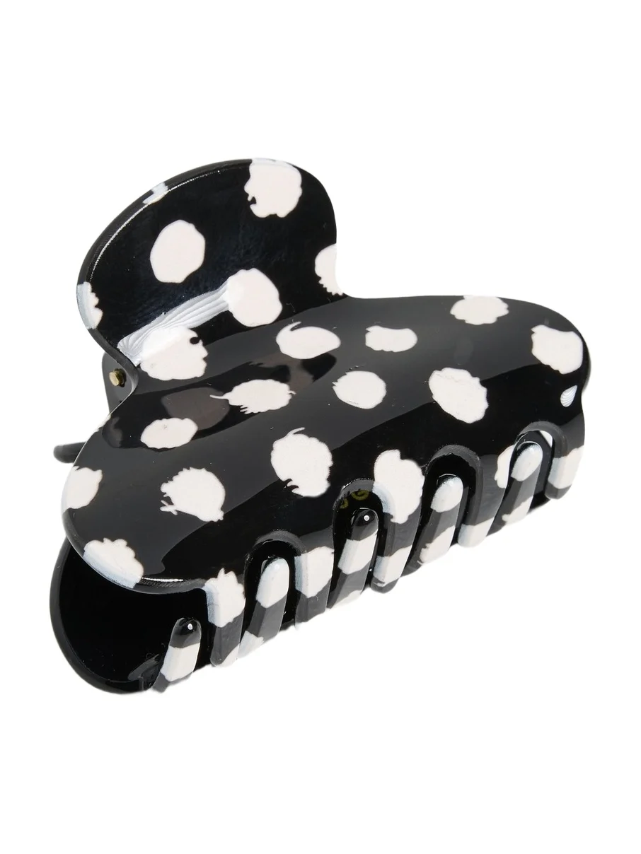 Lele Sadoughi Mini Polka Dot Claw Clip