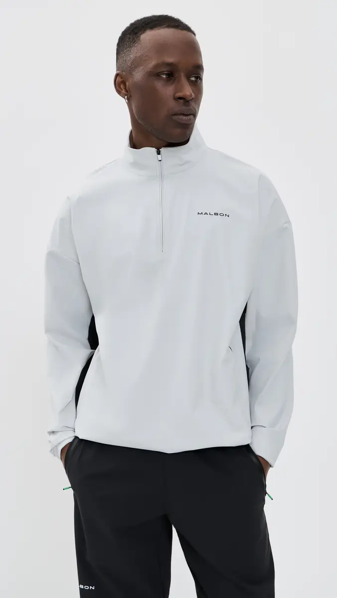 Malbon Performance Quarter Zip Shell Pullover | Thumbnail 2