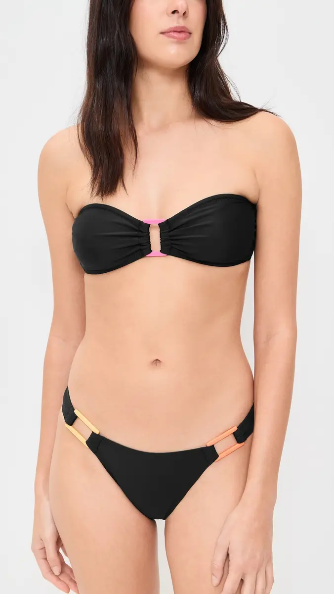 Solid & Striped The Tatum Bikini Bottoms Noir | Thumbnail 4