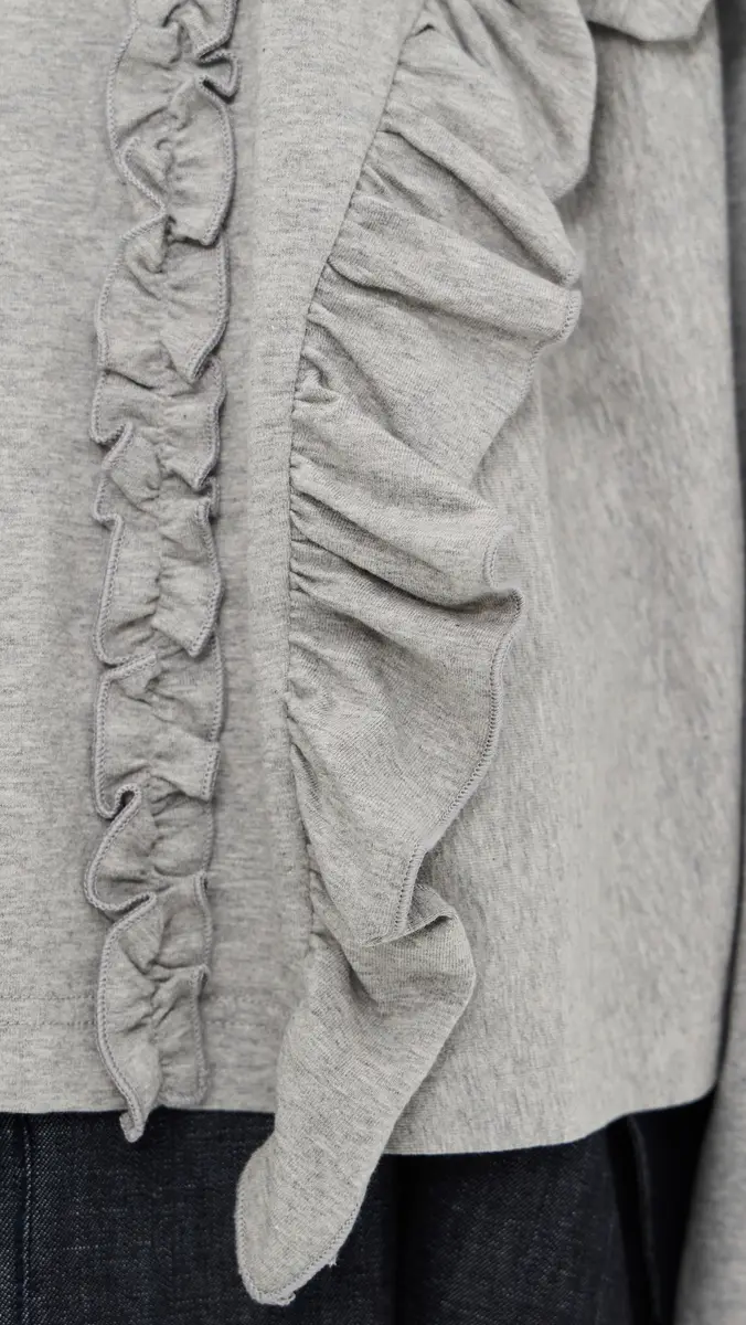 Cecilie Bahnsen Alva T-Shirt Grey elange | Thumbnail 6