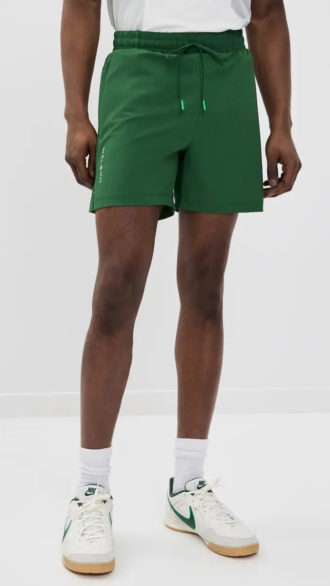 Malbon Performance Poly Tech Shorts 6 Eden | Thumbnail 2 Malbon Performance Poly Tech Shorts 6 Eden | Thumbnail 2