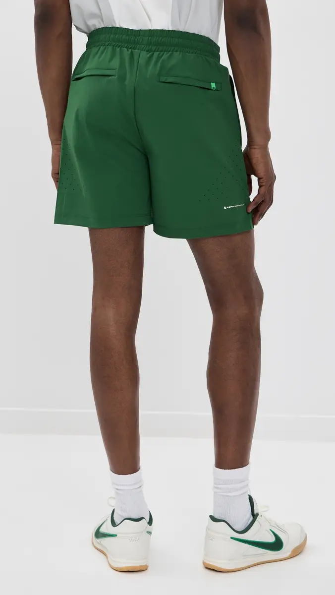 Malbon Performance Poly Tech Shorts 6 Eden | Thumbnail 3 Malbon Performance Poly Tech Shorts 6 Eden | Thumbnail 3