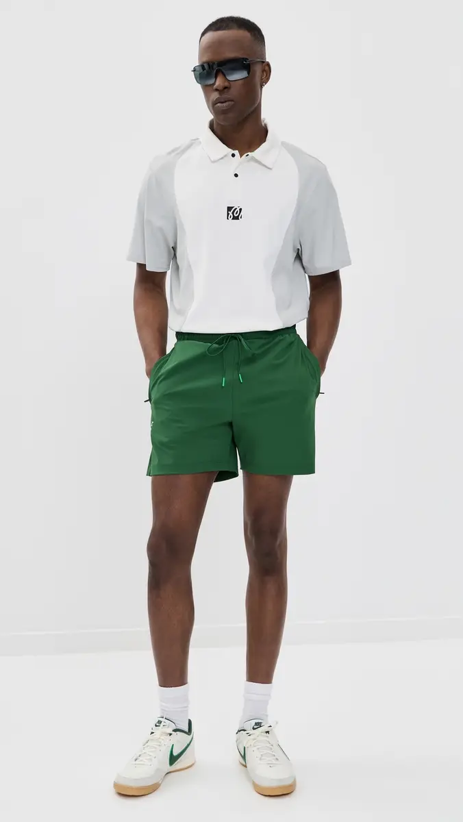 Malbon Performance Poly Tech Shorts 6 Eden | Thumbnail 5 Malbon Performance Poly Tech Shorts 6 Eden | Thumbnail 5