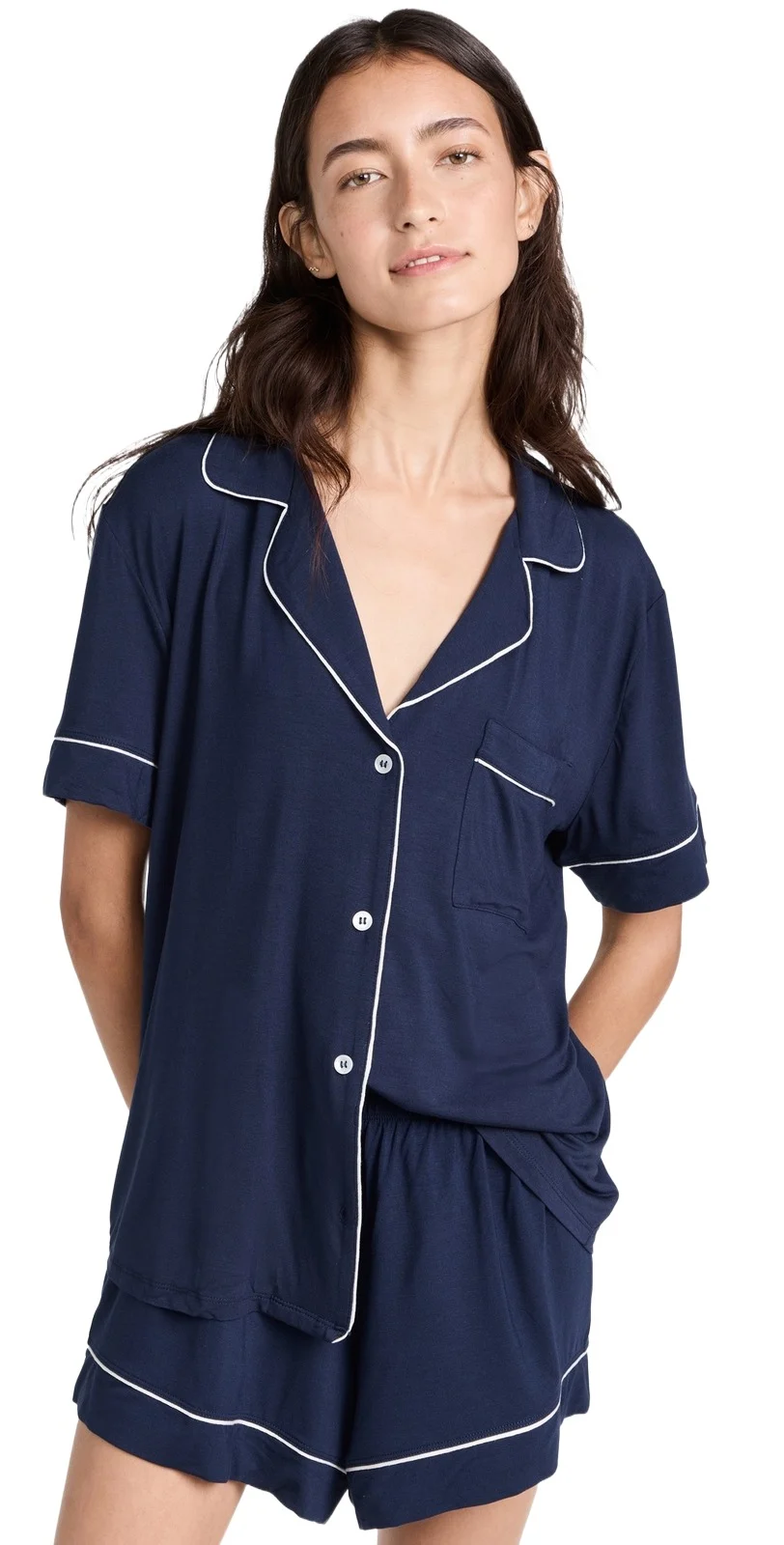 Gisele Relaxed Short Pajama Set Gisele Relaxed Short Pajama Set