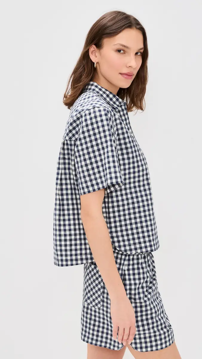 Marine Layer Jordie Poplin Shirt | Thumbnail 4 Marine Layer Jordie Poplin Shirt | Thumbnail 4