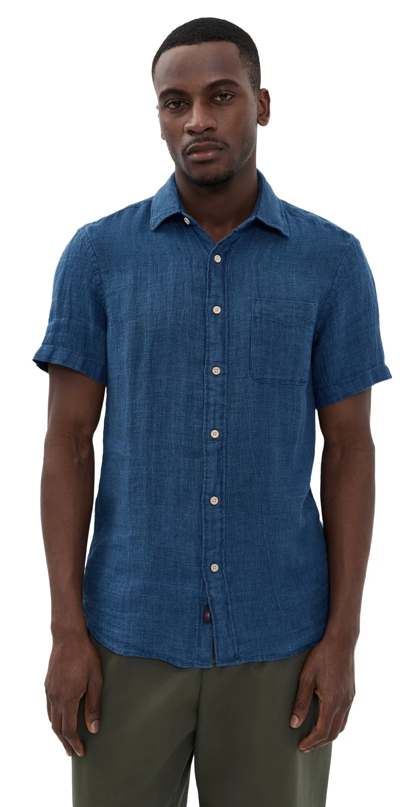 Short Sleeve Palma Linen Shirt Short Sleeve Palma Linen Shirt