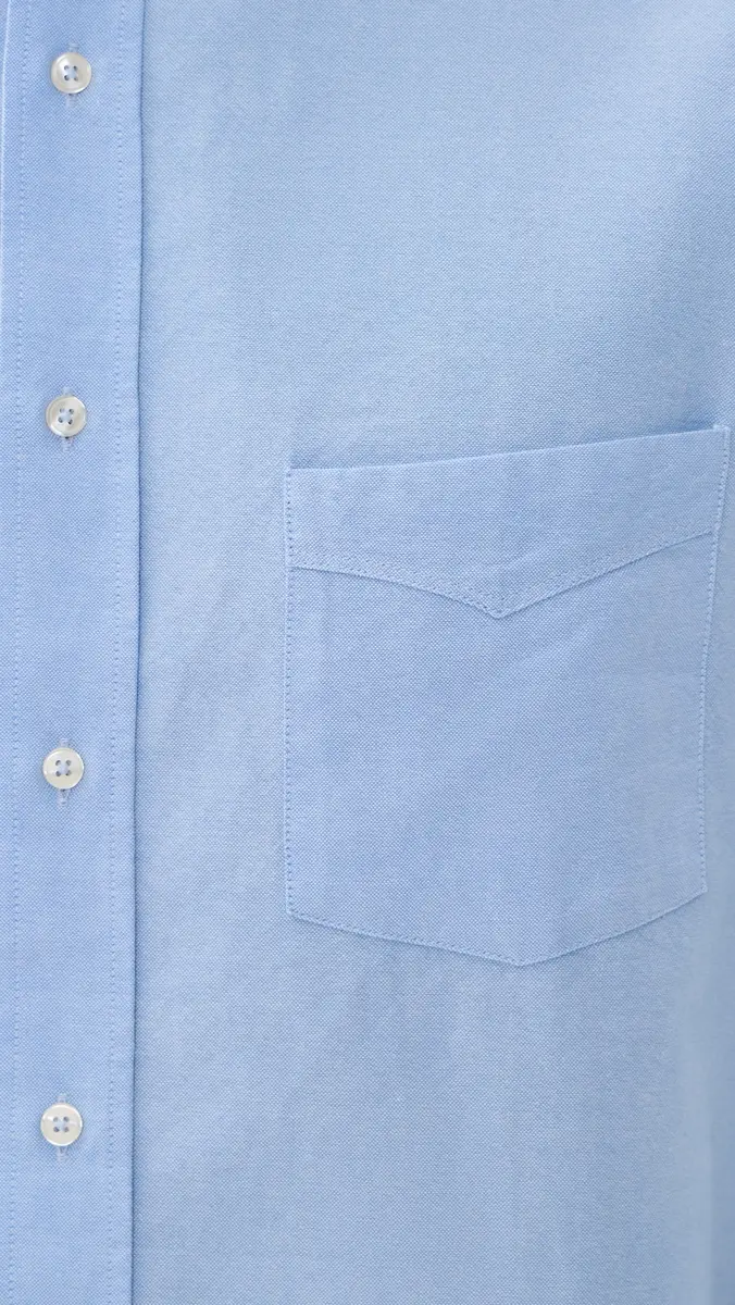 OFFICINE GÉNÉRALE New Oxford Button Down Shirt | Thumbnail 6 OFFICINE GÉNÉRALE New Oxford Button Down Shirt | Thumbnail 6
