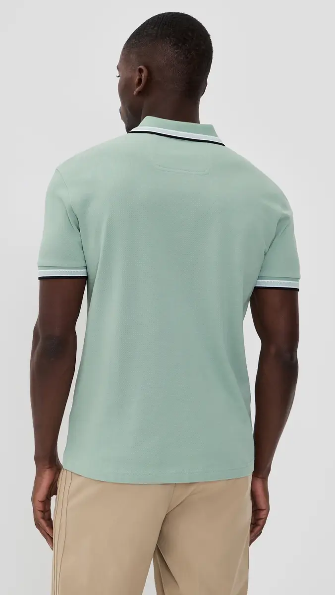 BOSS Paddy Polo Shirt Iceberg Green | Thumbnail 3