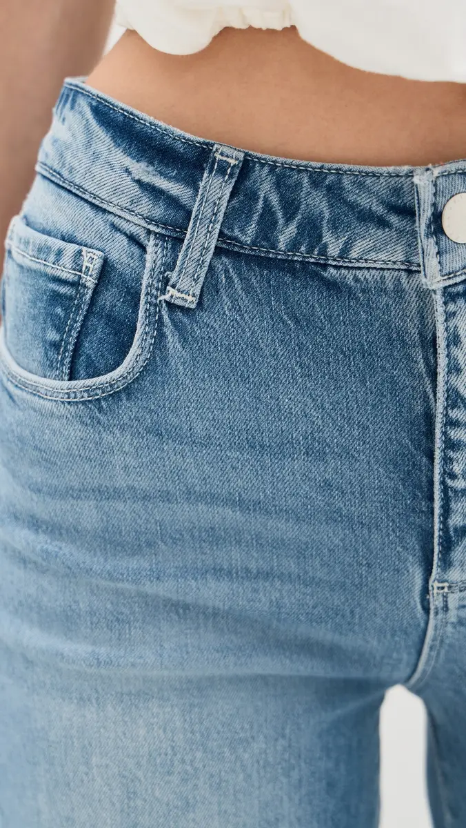 L'Agence Clayton Wide Leg Jeans | Thumbnail 6