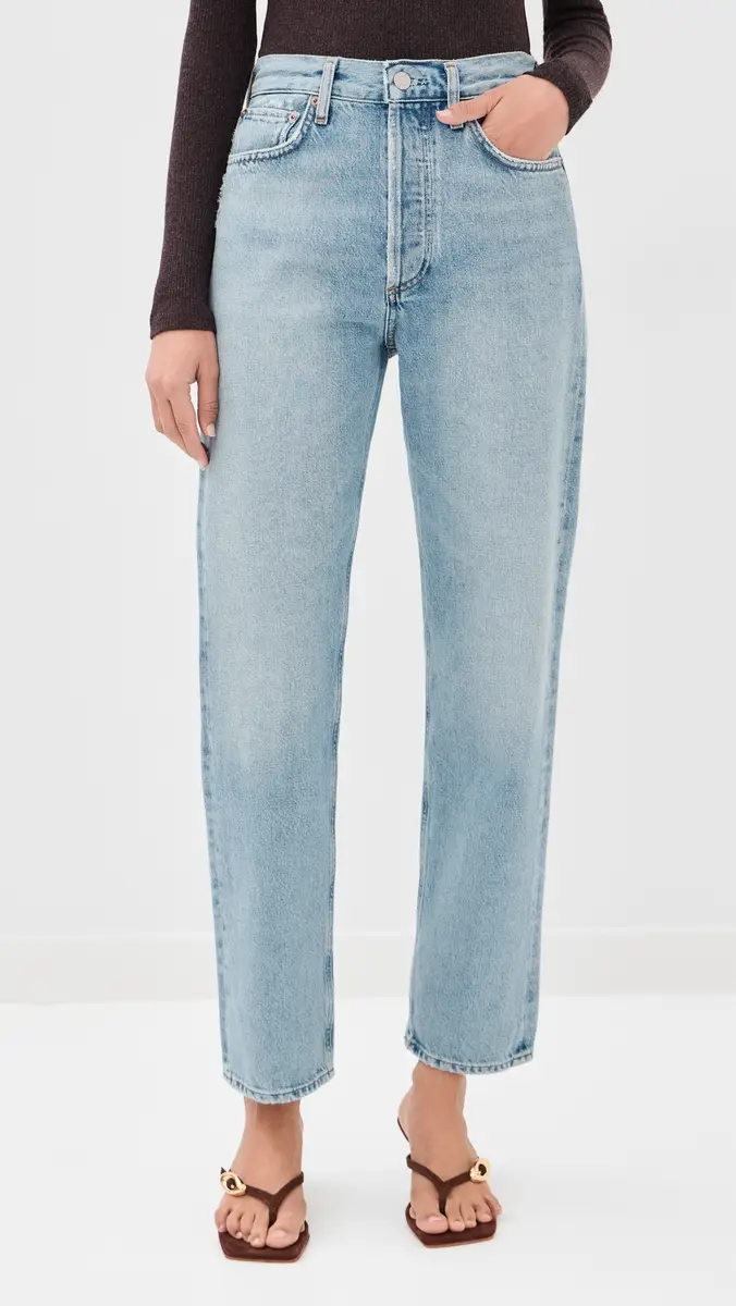 AGOLDE 90s Pinch Waist High Rise Straight Jeans | Thumbnail 2