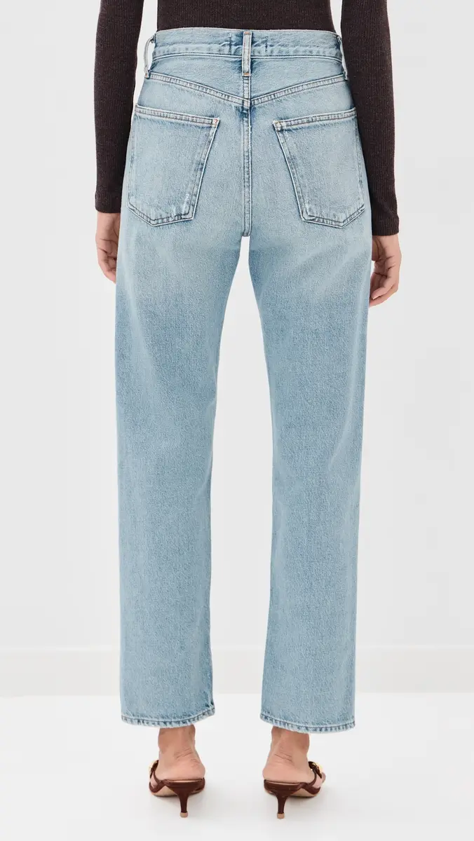 AGOLDE 90s Pinch Waist High Rise Straight Jeans | Thumbnail 3