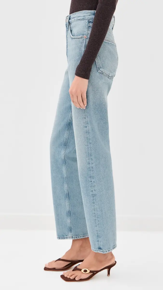 AGOLDE 90s Pinch Waist High Rise Straight Jeans | Thumbnail 4