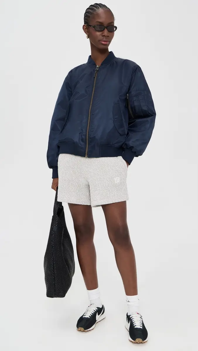 ANINE BING Kam Shorts and Black | Thumbnail 5