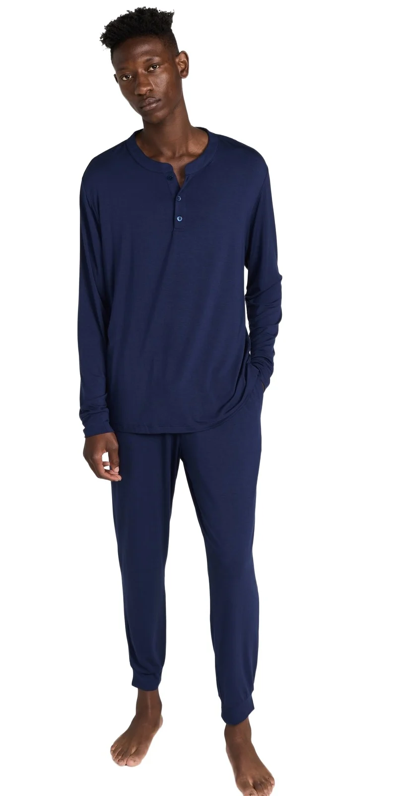 Henry Modal Long Pajama Set Henry Modal Long Pajama Set
