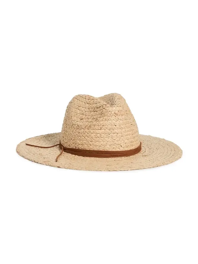 Hat Attack Braided Raffia Continental Hat