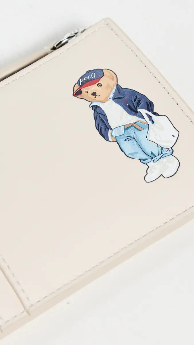 Polo Ralph Lauren Spring Bear Zip Card Case | Thumbnail 4