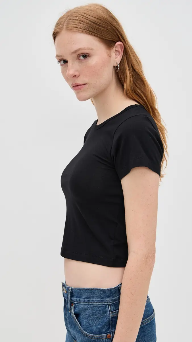 ÉTERNE Short Sleeve Baby Tee | Thumbnail 4