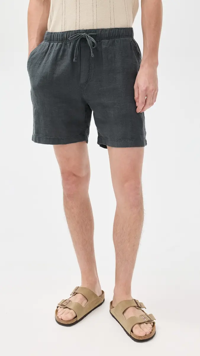 Faherty Essential Linen Shorts 6 | Thumbnail 2 Faherty Essential Linen Shorts 6 | Thumbnail 2