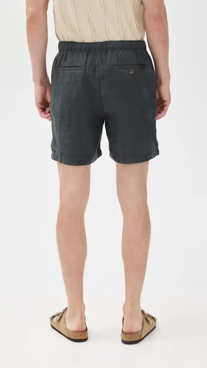 Faherty Essential Linen Shorts 6 | Thumbnail 3 Faherty Essential Linen Shorts 6 | Thumbnail 3