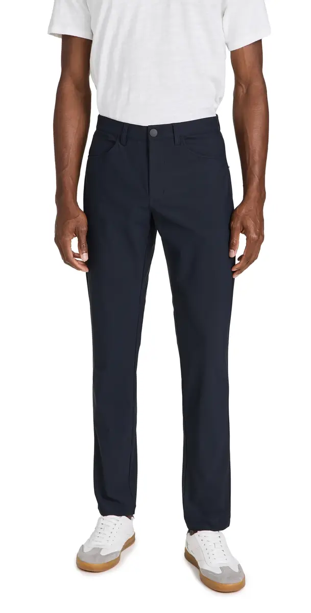 Rhone Momentum Golf Five Pocket Pants True Navy | Image 1 Rhone Momentum Golf Five Pocket Pants True Navy | Image 1