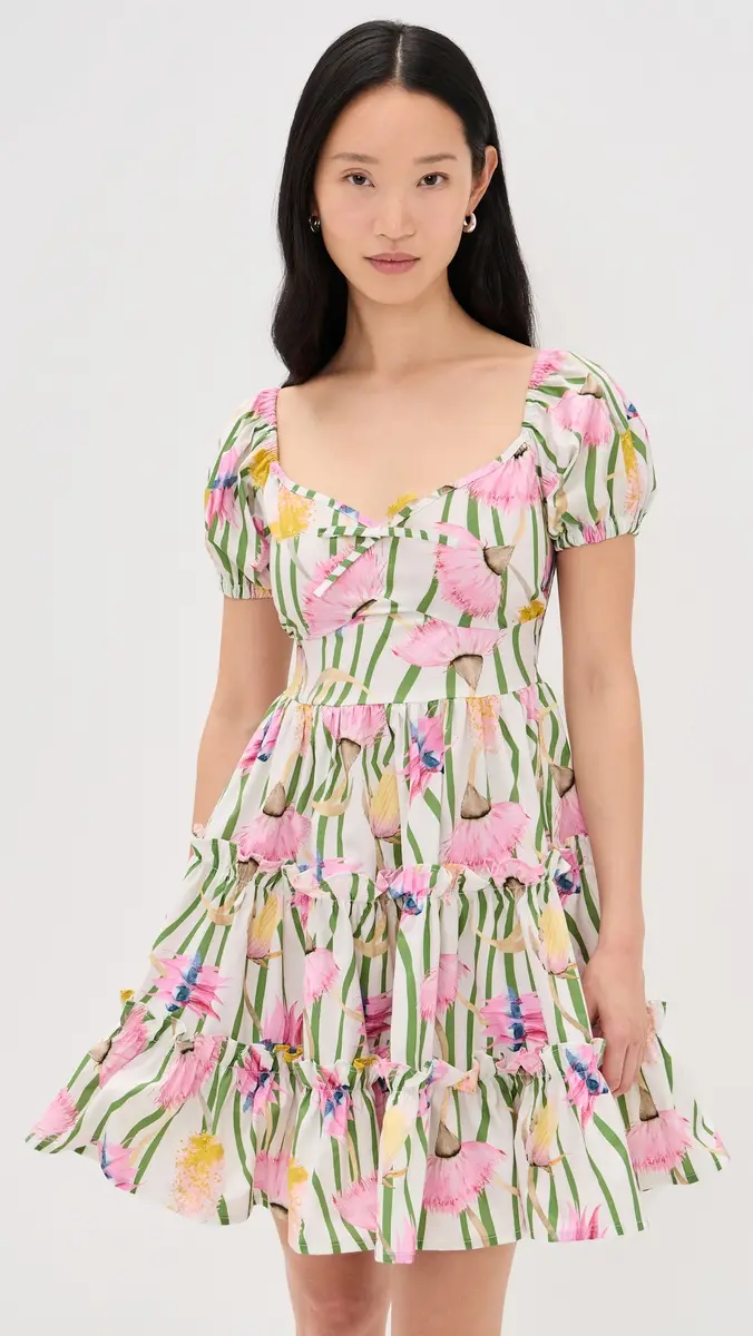 The Lulo Project The Bloom Mini Dress | Thumbnail 2 The Lulo Project The Bloom Mini Dress | Thumbnail 2