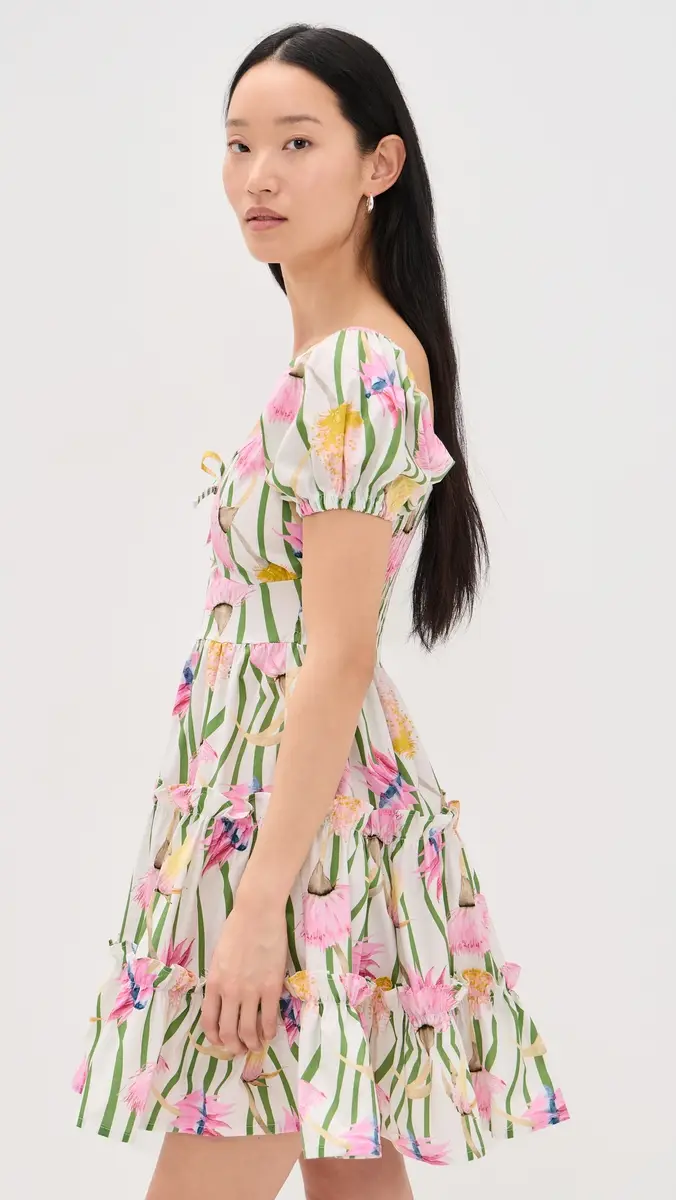 The Lulo Project The Bloom Mini Dress | Thumbnail 4 The Lulo Project The Bloom Mini Dress | Thumbnail 4