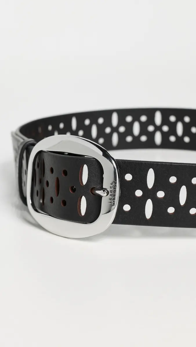 Isabel Marant Dara Cutout Belt Black/Silver | Thumbnail 5