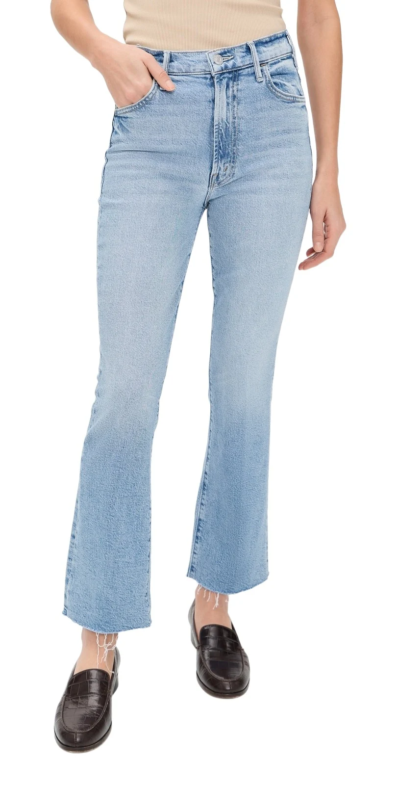 The Hustler Ankle Fray Jeans